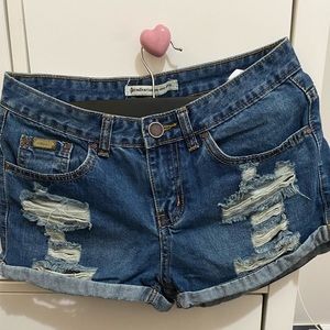 Stradivarius jean shorts